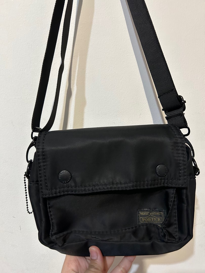 Sling Bag Porter Japan Black, Fesyen Pria, Tas & Dompet , Tas