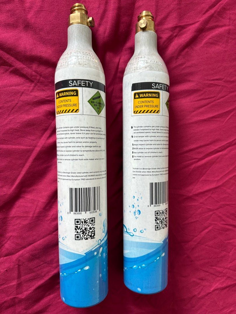 Sodastream Drinkmate CO2 cylinder, Food & Drinks, Beverages on Carousell