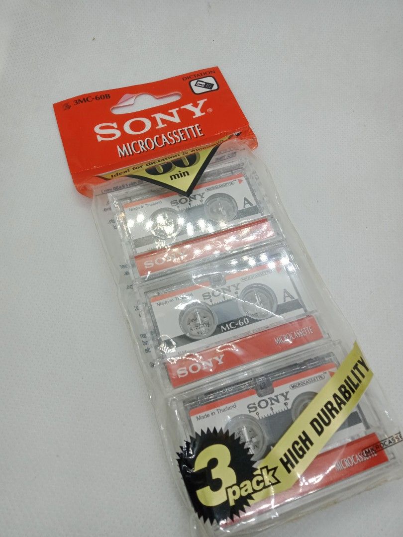 Sony Blank Micro Cassette (Category: Portable Audio Accessories) located in Cainta. Submitted by belli_phats (Listing ID 1250043685, Image 1). Description: .