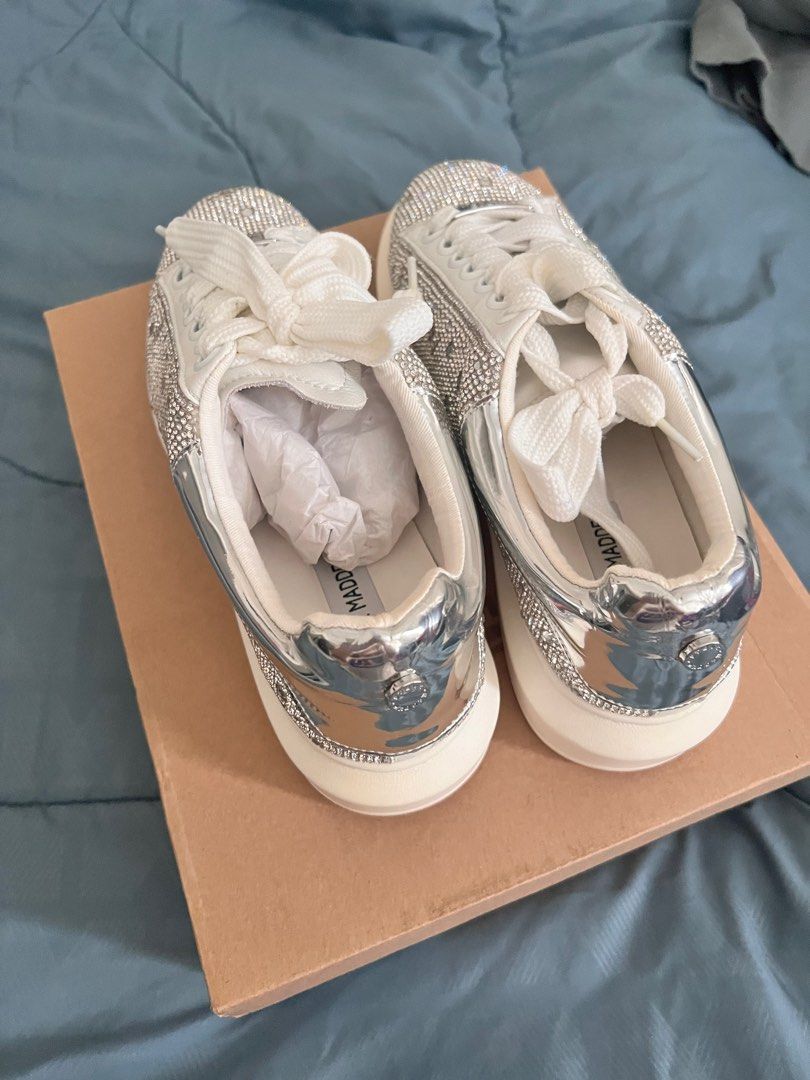 Steve madden snake print sneakers 2025