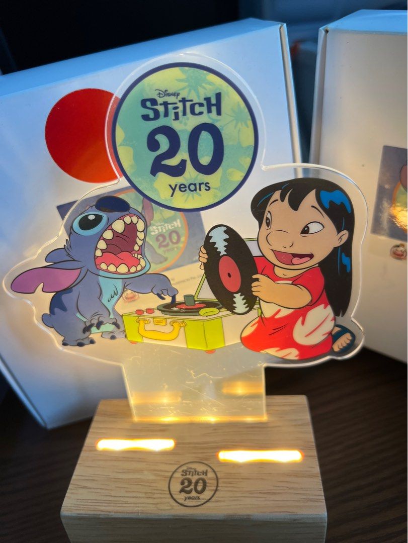 Stitch Standee Stitch 20th Anniversary light standee (CPCM), Hobbies & Toys, Toys ...