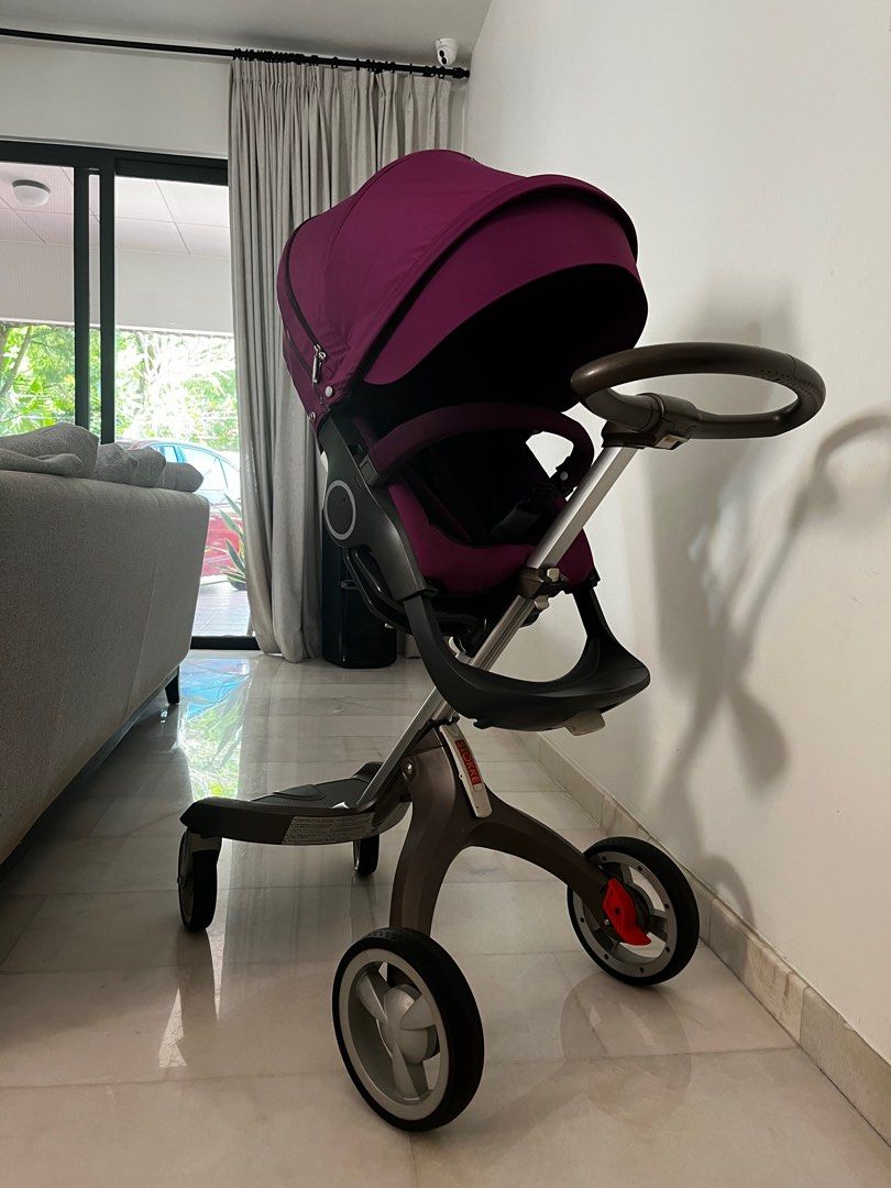 Stokke Xplory V3 Classic Purple Babies Kids Going Out