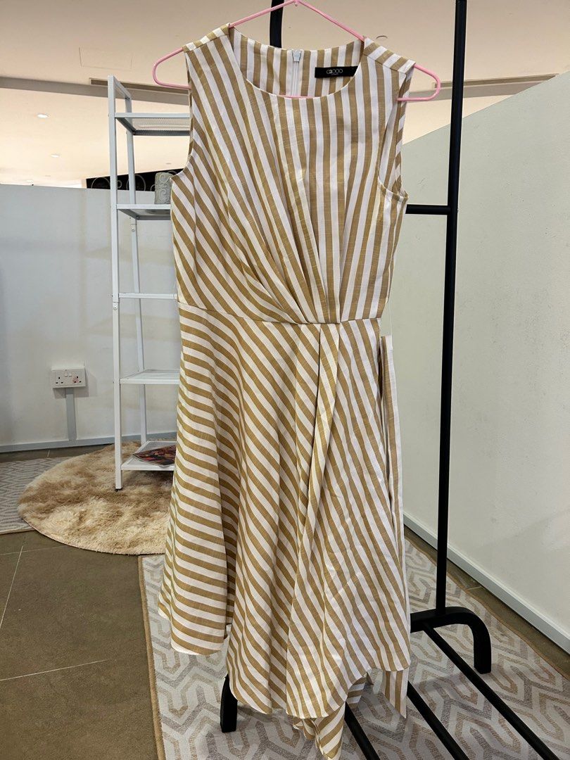 Striped Dress Women s Fashion Dresses Sets Dresses on Carousell