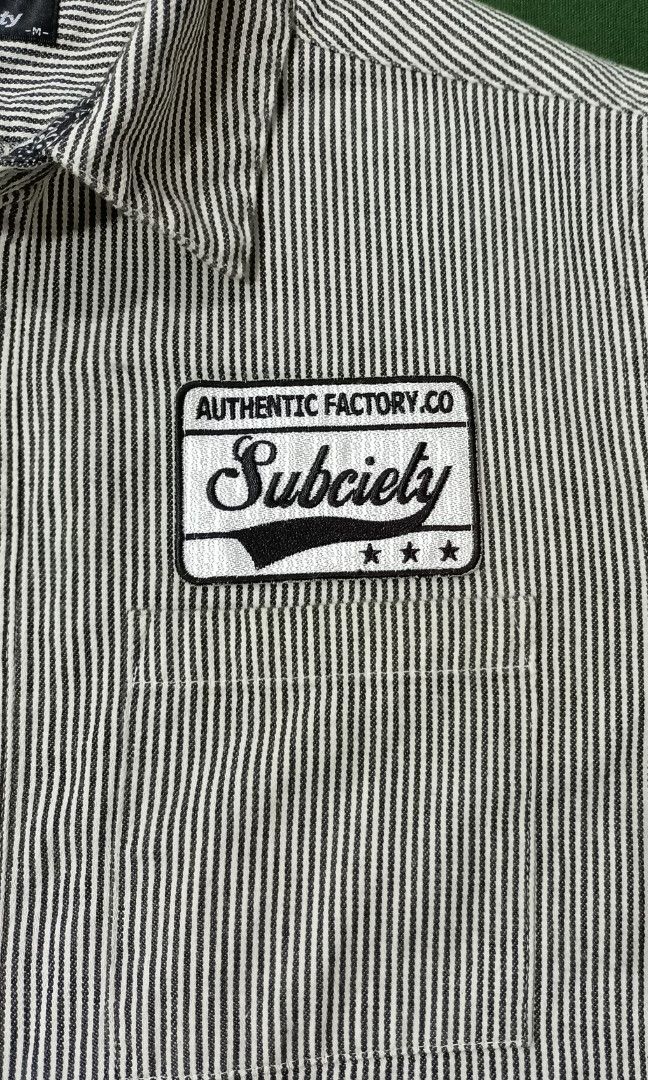 Subciety Hickory Stripe Workshirt ( Carhartt, Dickies )