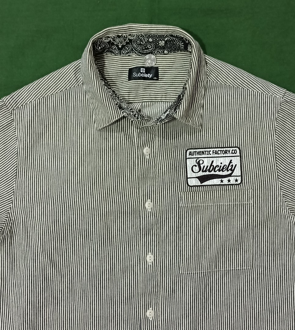 Subciety Hickory Stripe Workshirt ( Carhartt, Dickies )