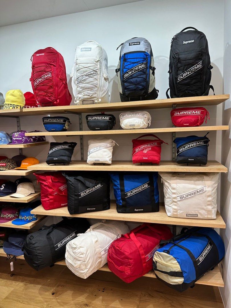 Supreme store college bags
