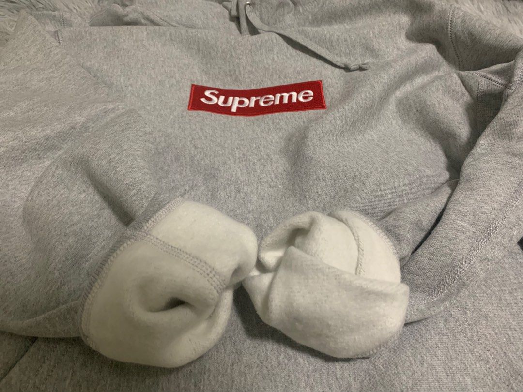 Real supreme deals box logo hoodie
