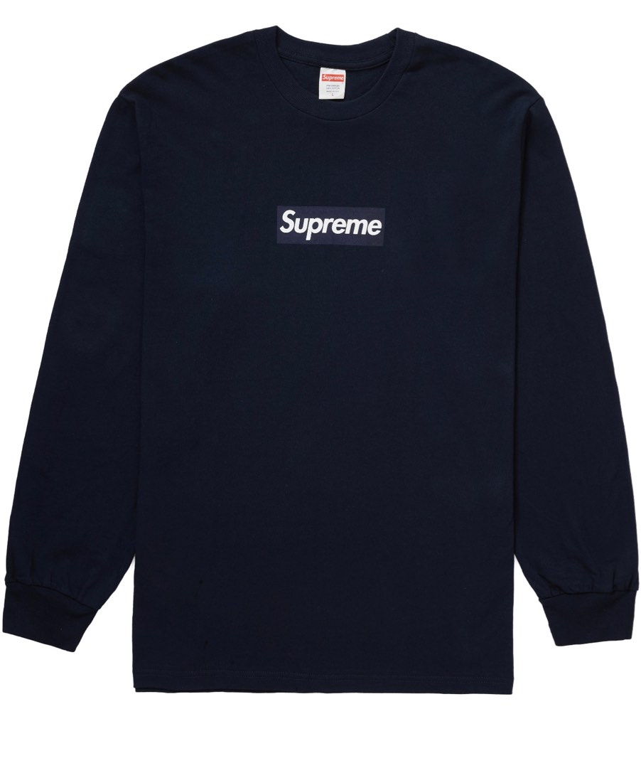 2020 Supreme Box Logo Long Sleeve Tee White, Men's Fashion, Tops & Sets,  Tshirts & Polo Shirts on Carousell