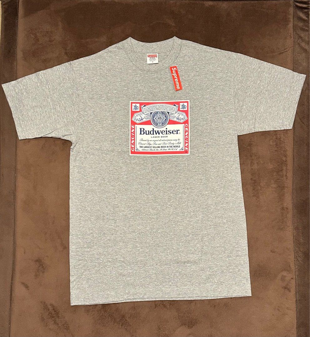 Supreme budweiser tee outlet