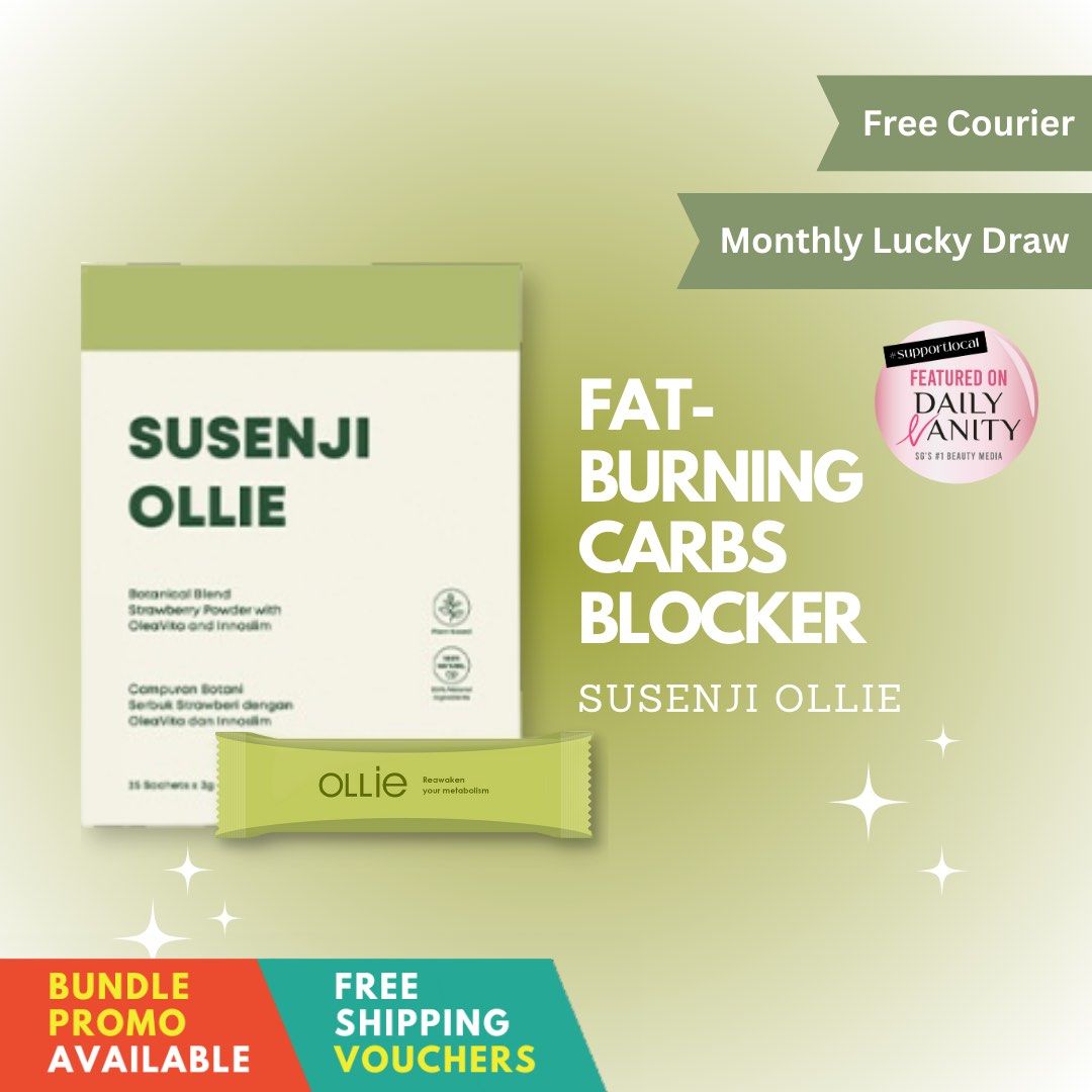 SUSENJI OLLIE CARB BLOCKER & FAT BURNER, Health & Nutrition, Health