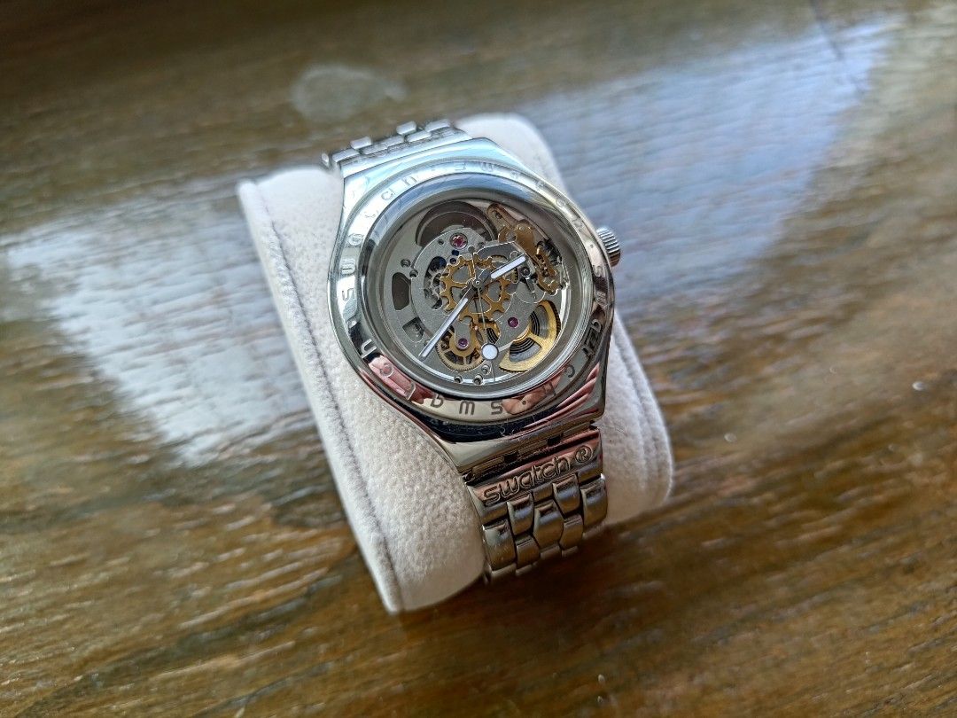 Swatch Skeleton Watch YAS100G