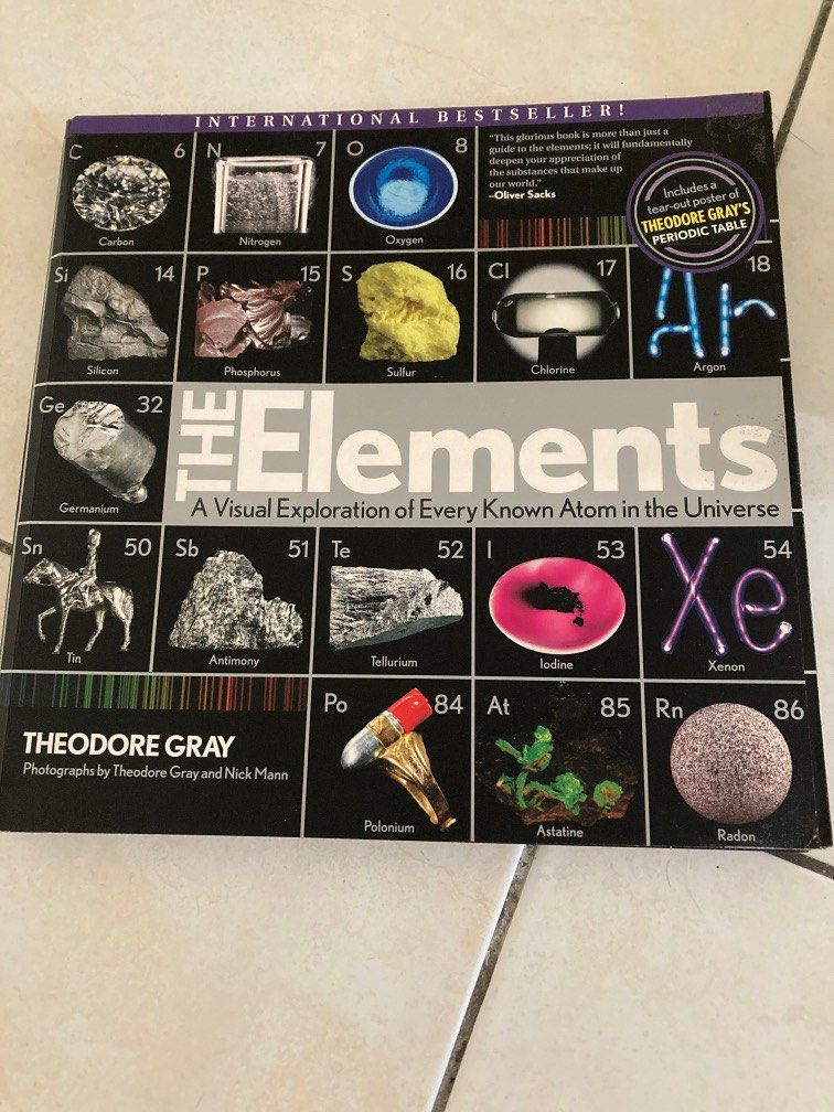 The elements a visual exploration of every known atom in the universe