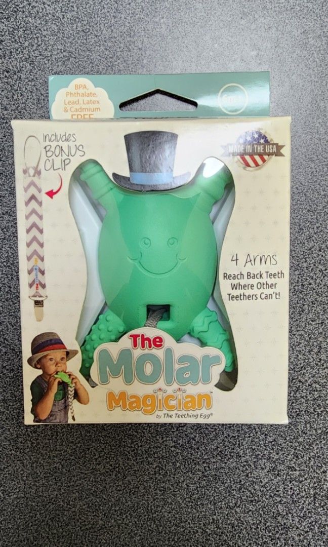 Teething egg molar magician sales