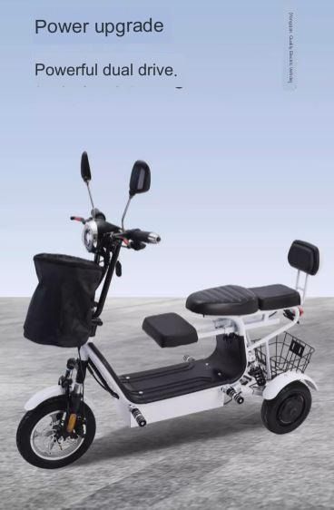 The new electric tricycle home small ladies travel the elderly