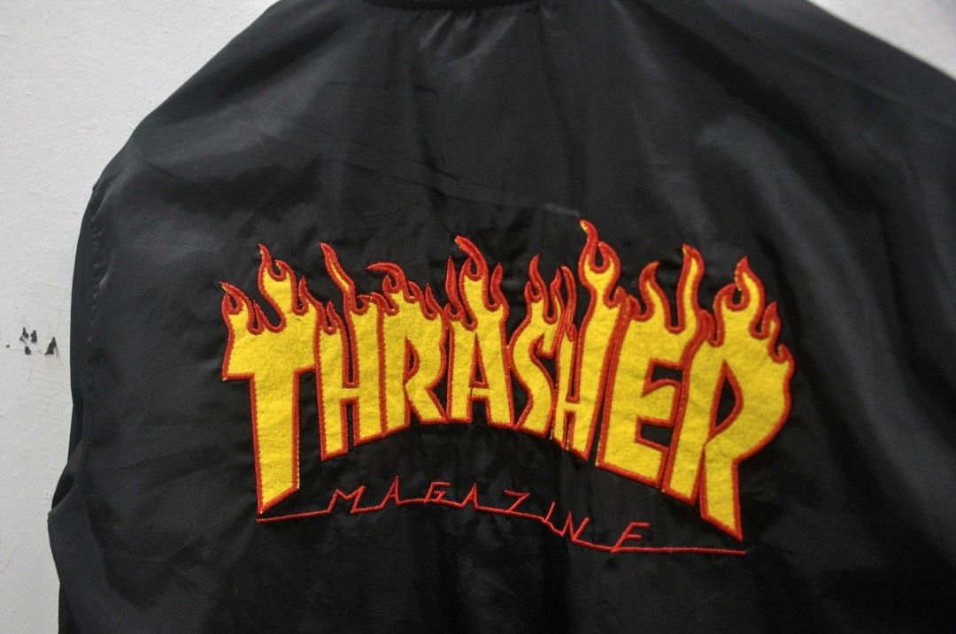 Thrasher Bomber Jacket Men s Fashion Coats Jackets and
