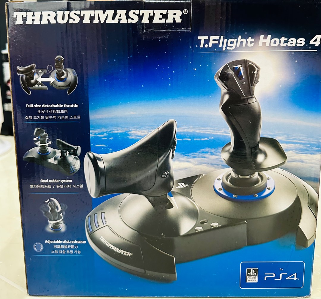  THRUSTMASTER Play,Plug T.Flight Hotas 4 (PS4/PC),4160664,  Playstation 4 : Video Games