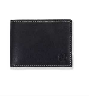 [包郵］正版Timberland黑色真皮男士銀包 leather wallet64217128191361110