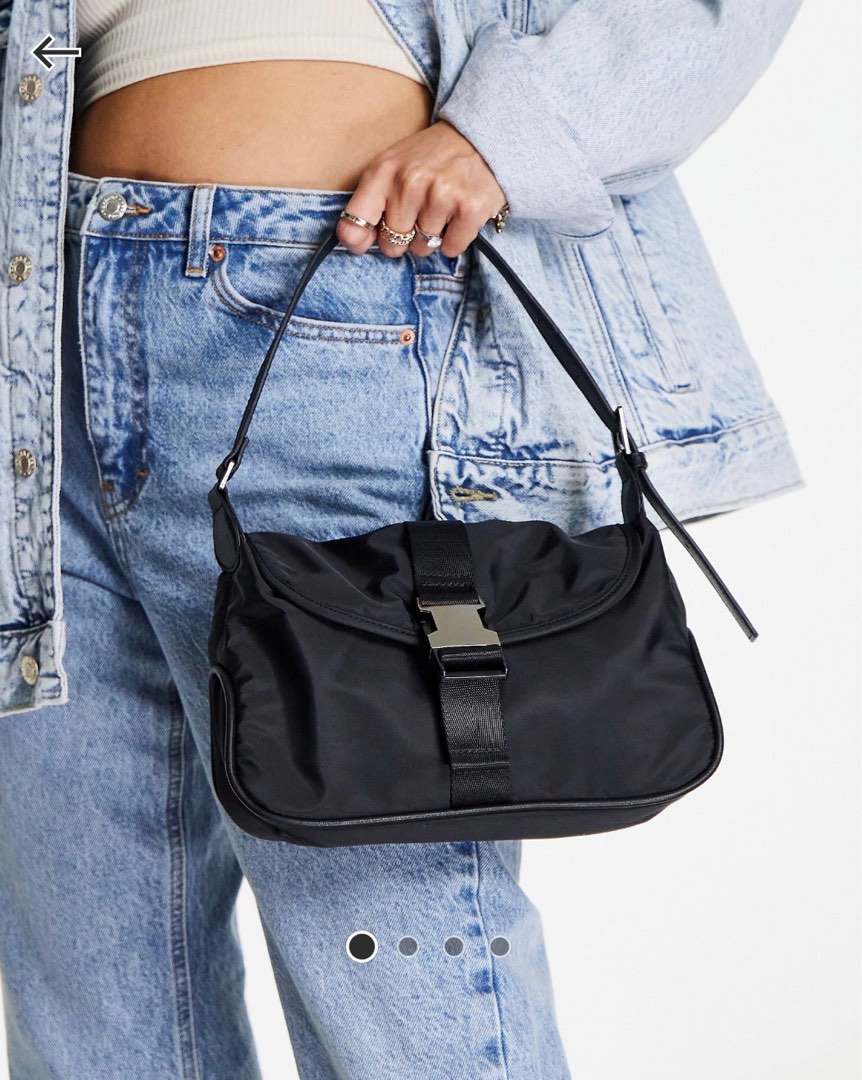 Topshop black on sale shoulder bag