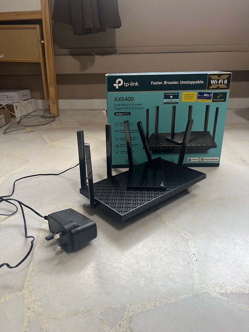 Photo inspiration: Visual Reference: Tp Link Router Ax5400 WiFi 6 Computers Tech Parts Accessories