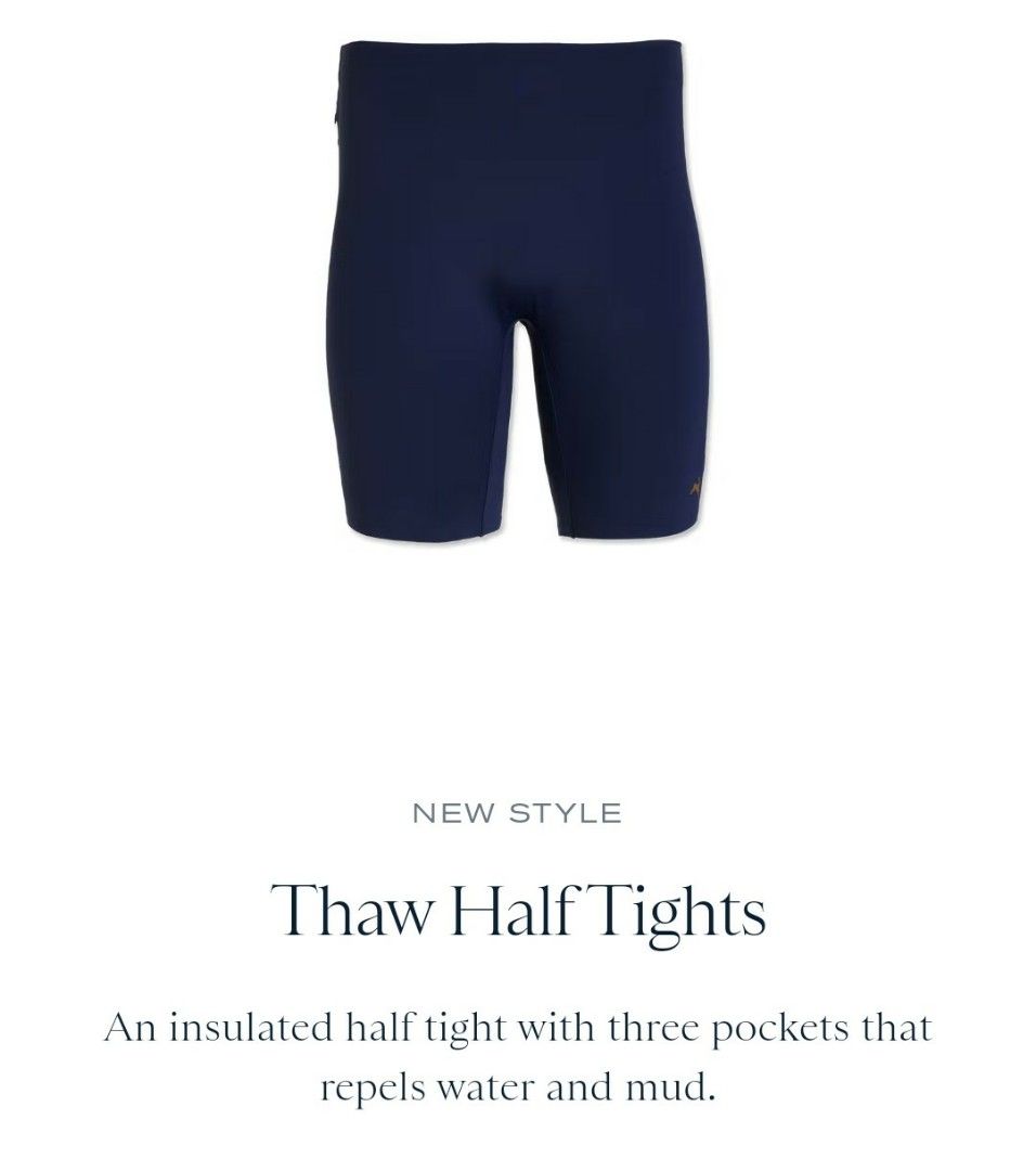 Tracksmith Thaw Half Tights, Men's Fashion, Activewear on Carousell
