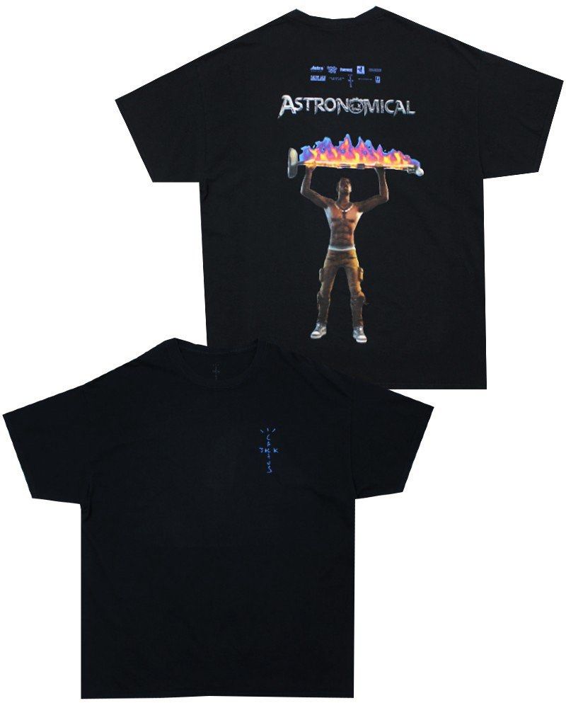 Travis Scott AstroWorld TShirt (Exclusive), Men's Fashion, Tops & Sets