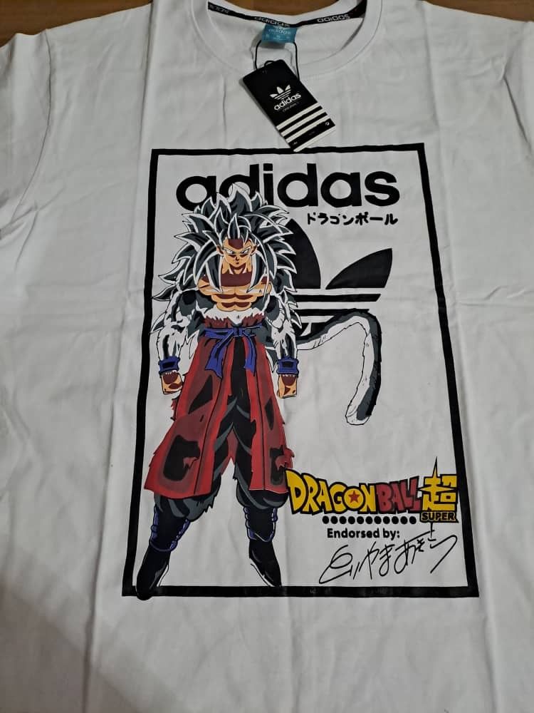 T shirt adidas dragon ball best sale super