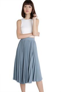 TTR Courtney Pleated Midi