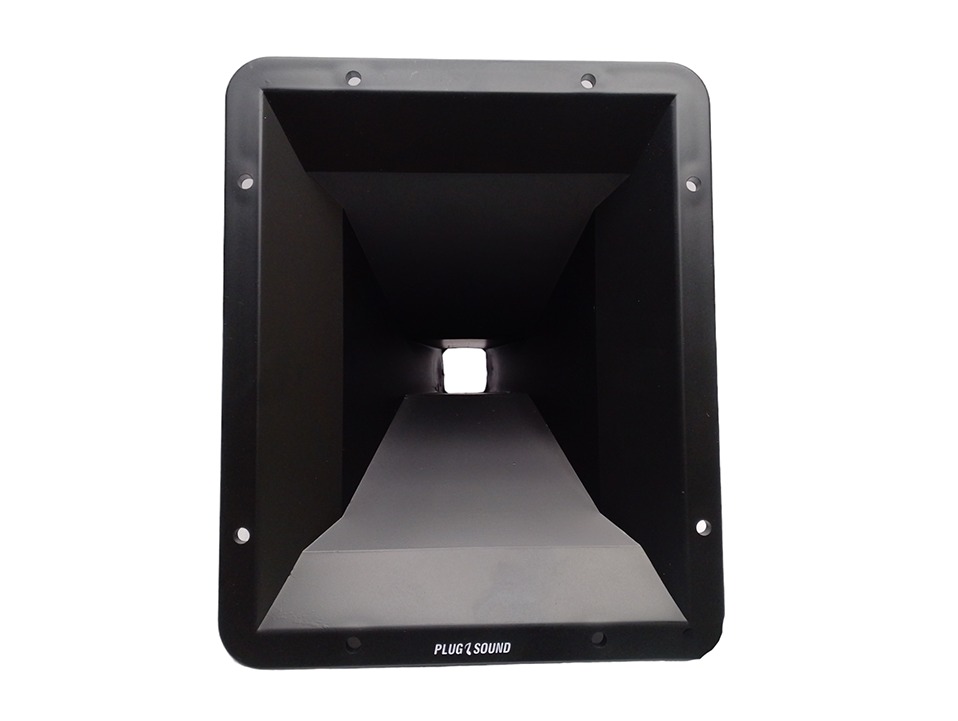 TWEETER HORN SPEAKER PLASTIC RECTANGULAR 7x9inc THREADED 8-HOLE, BEST ...