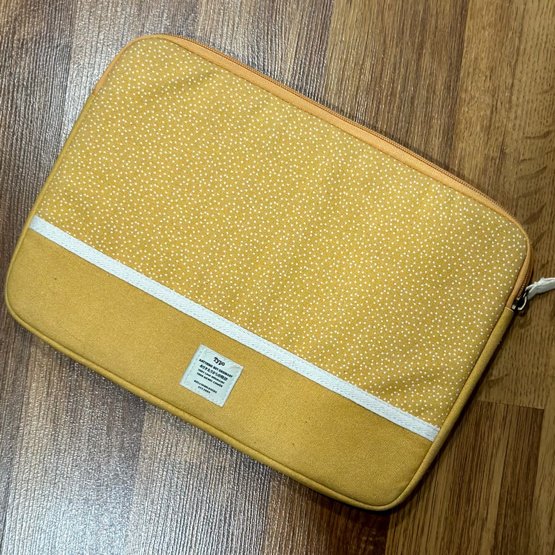 Yellow laptop top case