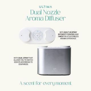 Ultima Dual Nozzle Aroma Diffuser with free Ultima Moments Oil