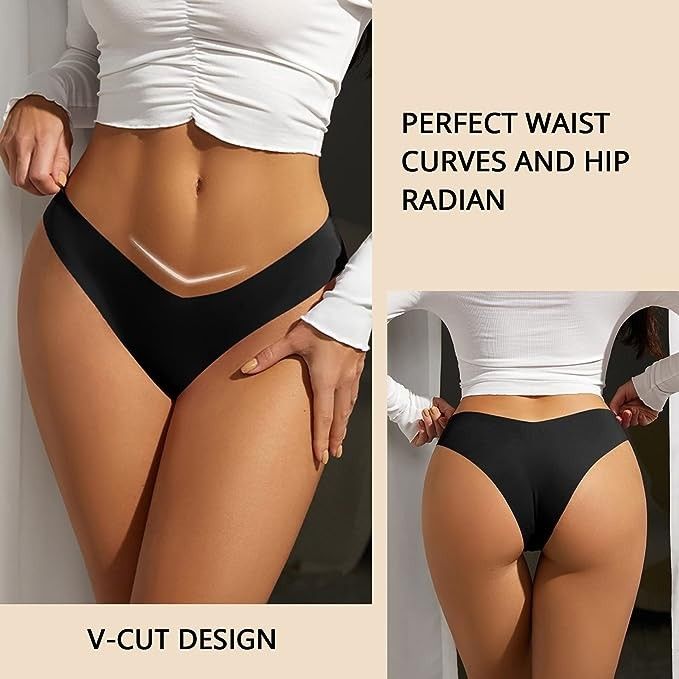 Underwear (Category: Women's Clothes) located in Canberra. Submitted by namalmaduv38984 (Listing ID 1250166636, Image 3). Description: BAJAOEY Seamless Cheeky Underwear for Women Soft Stretch Invisibles No Show Bikini Panties for Women Hipster 5 pack S-XL If you want to buy click this link https://amzn.to/3YG8aQY.