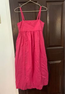 Uniqlo Linen Blend Camisole Dress