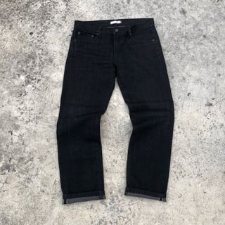 Uniqlo Selvedge Wash Black Second Original