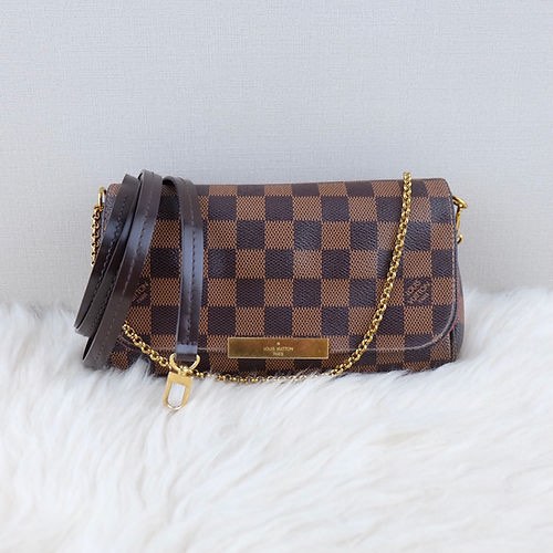 Louis-Vuitton-Damier-Favorite-PM-2Way-Shoulder-Bag-N41276