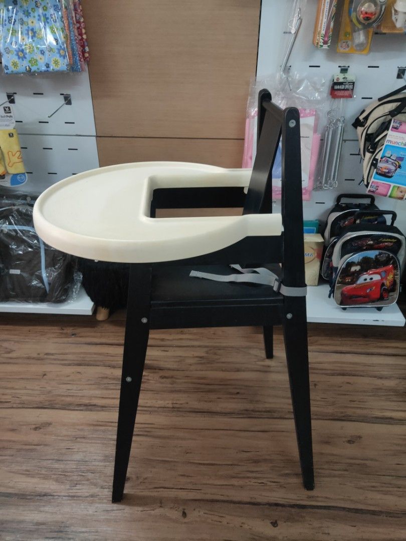 Used Ikea blames high chair meja makan baby, Babies & Kids, Nursing