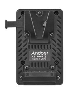 V Mount Battery Plate Adapter V-lock Battery Back Pack Plate mini for V-Mount Battery Photography Videography(6005)