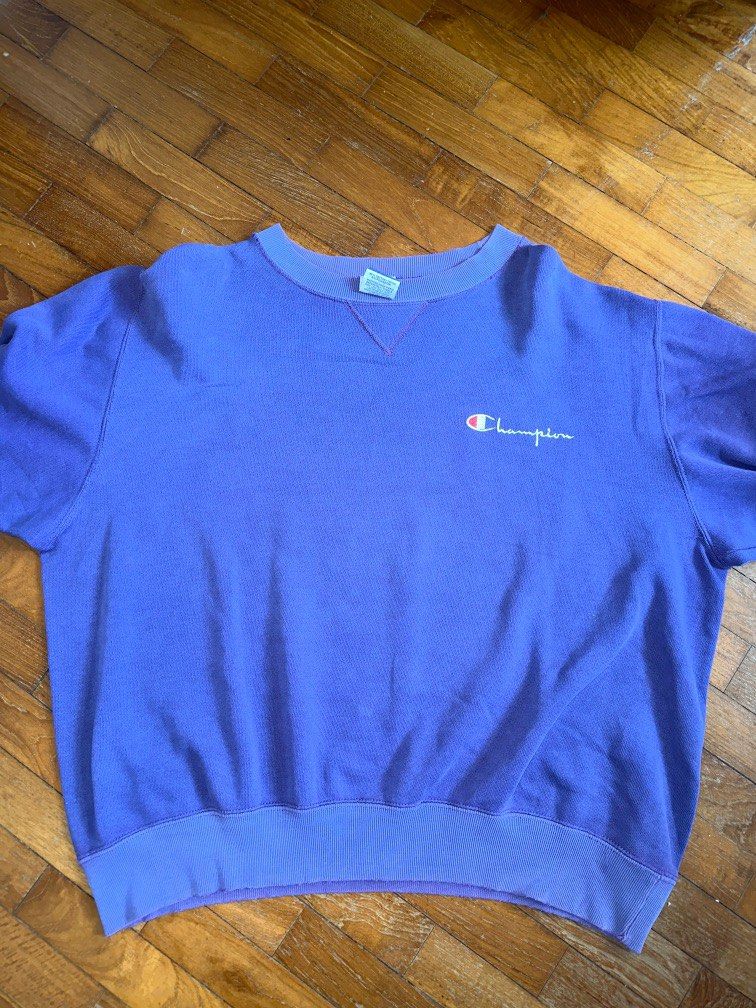 Champion blue crew hot sale neck sweatshirt
