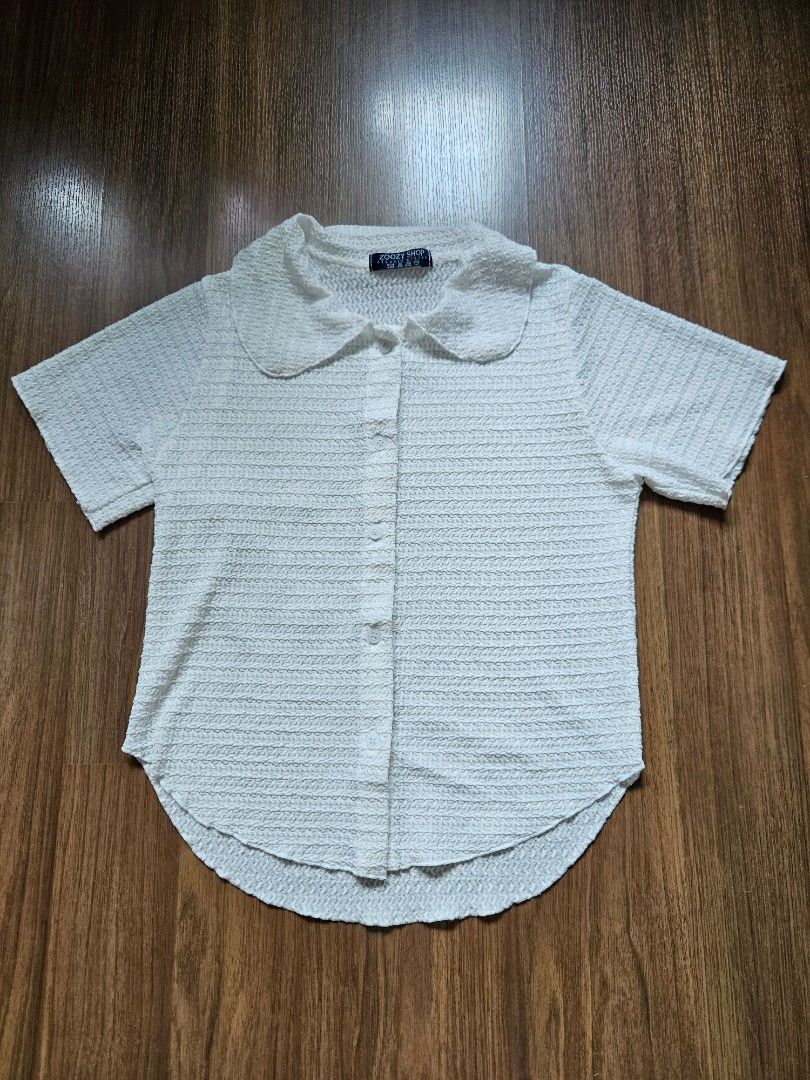 White button up shirt for baby girl hot sale