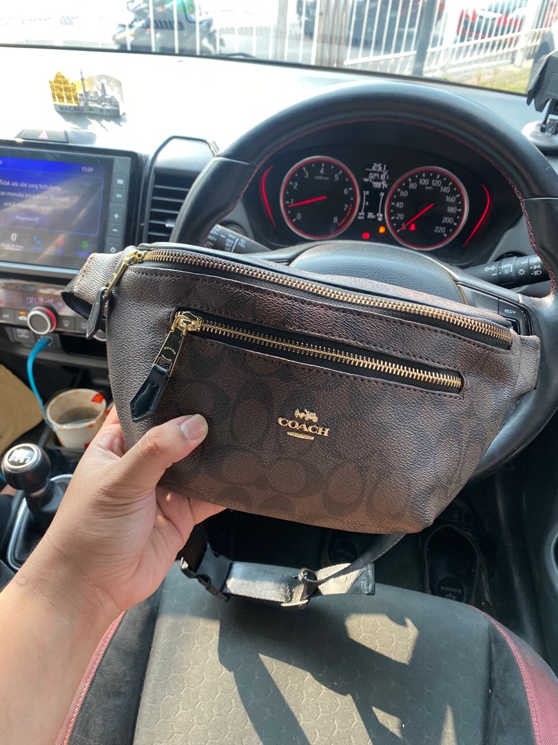 Waist bag store coach pria original