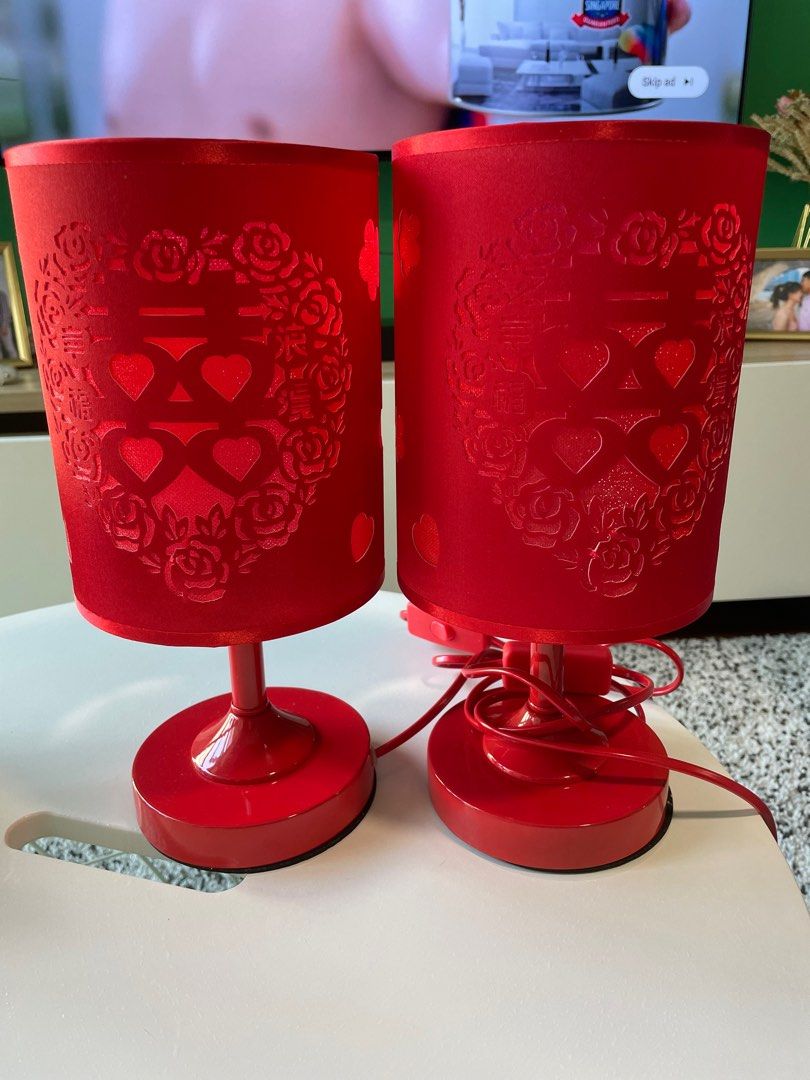 Wedding room side table light, Furniture & Home Living, Lighting & Fans