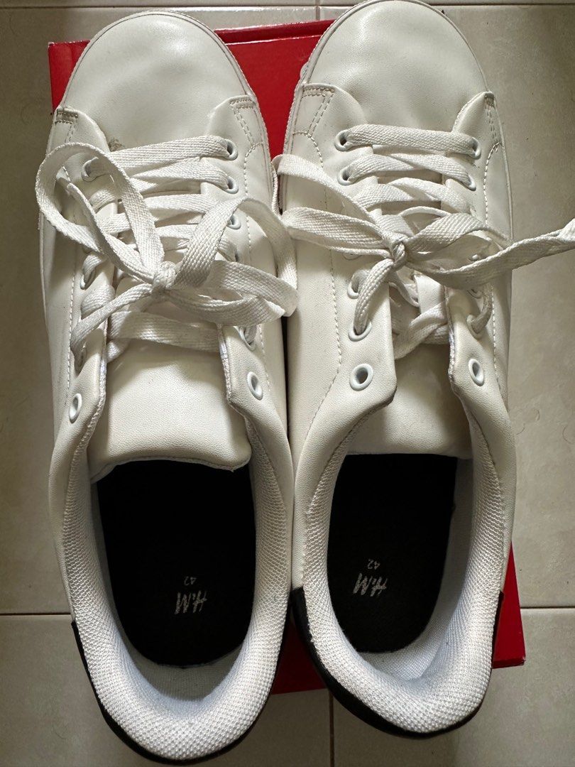 White Casual Sneakers Men s Fashion Footwear Casual shoes on
