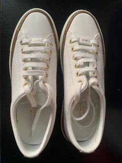 Louis Vuitton Monogram Womens Low-top Sneakers, White, IT38.5