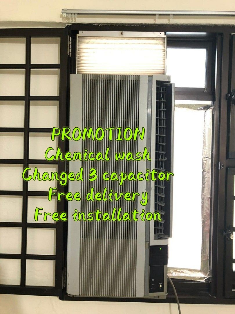Window Casement Aircon, TV & Home Appliances, Air Conditioners