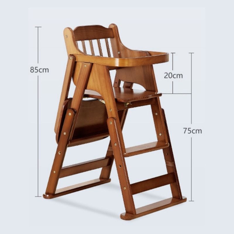 Wooden high chair on sale for babies and toddlers