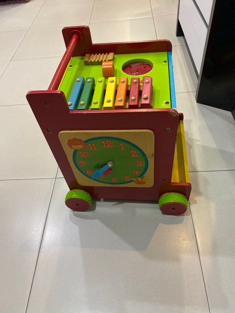 Wooden Walker With Activities