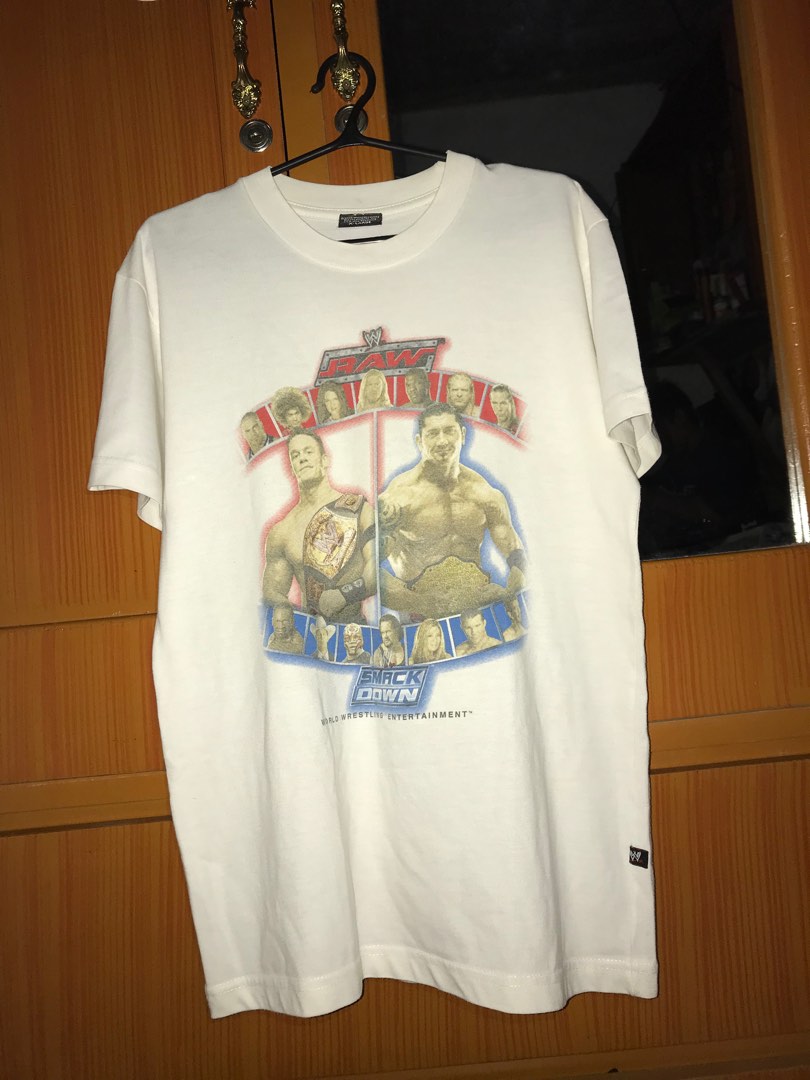 wwe, Men's Fashion, Tops & Sets, Tshirts & Polo Shirts on Carousell