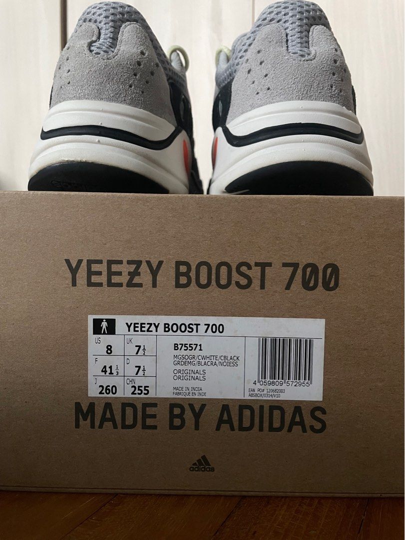 yeezy 700 waverunner on feet