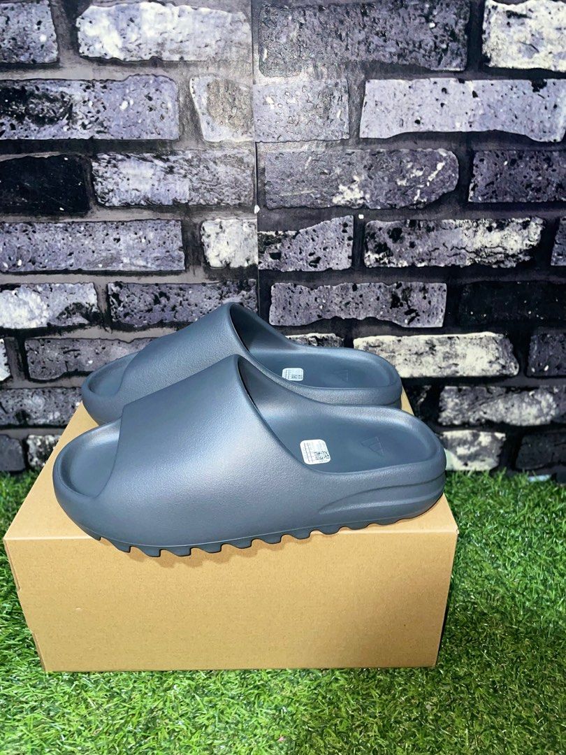 Stone shop yeezy slides