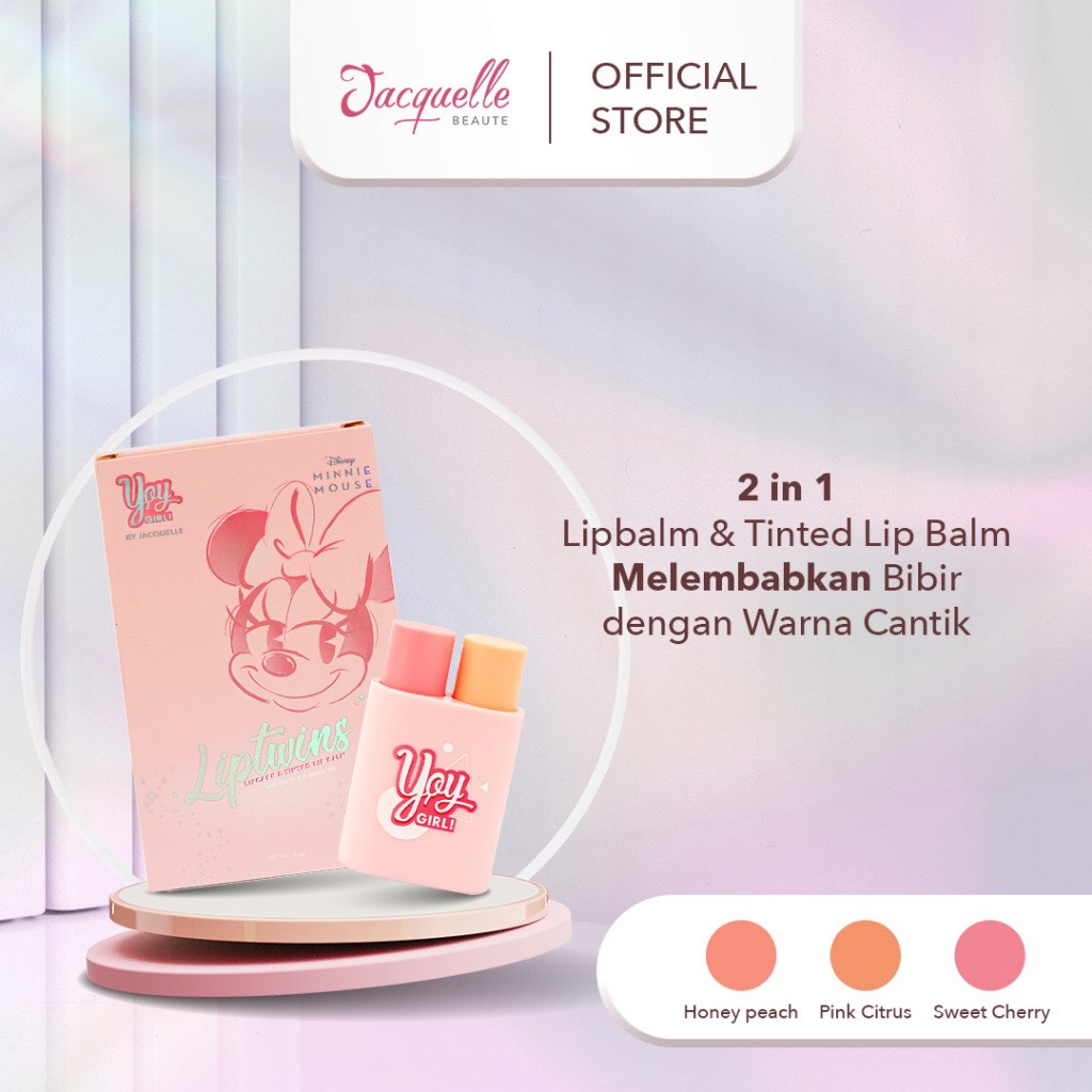 YOY by Jacquelle Disney Minnie Mouse Edition LipTwins - Multitasking ...