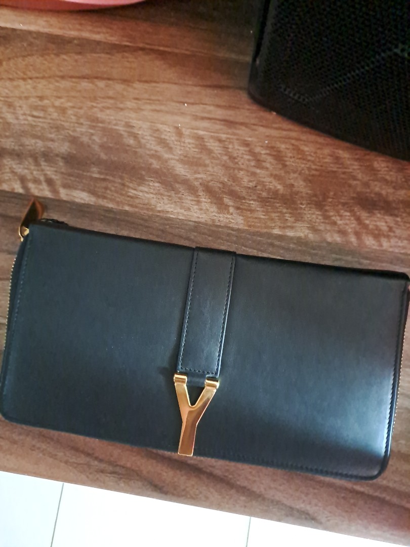 Authentic Yves Saint Laurent YSL Card Holder, Luxury, Bags & Wallets on  Carousell